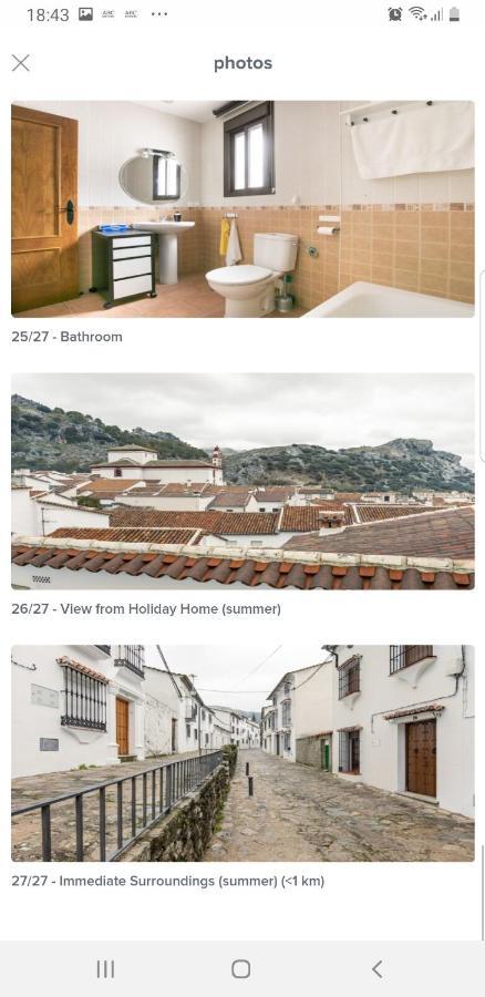Casa Con Encanto En Grazalema Eksteriør bilde